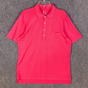 F&G Tech Golf Polo Men's XL Short Sleeve Polyester Blend Short Sleeve Adults
